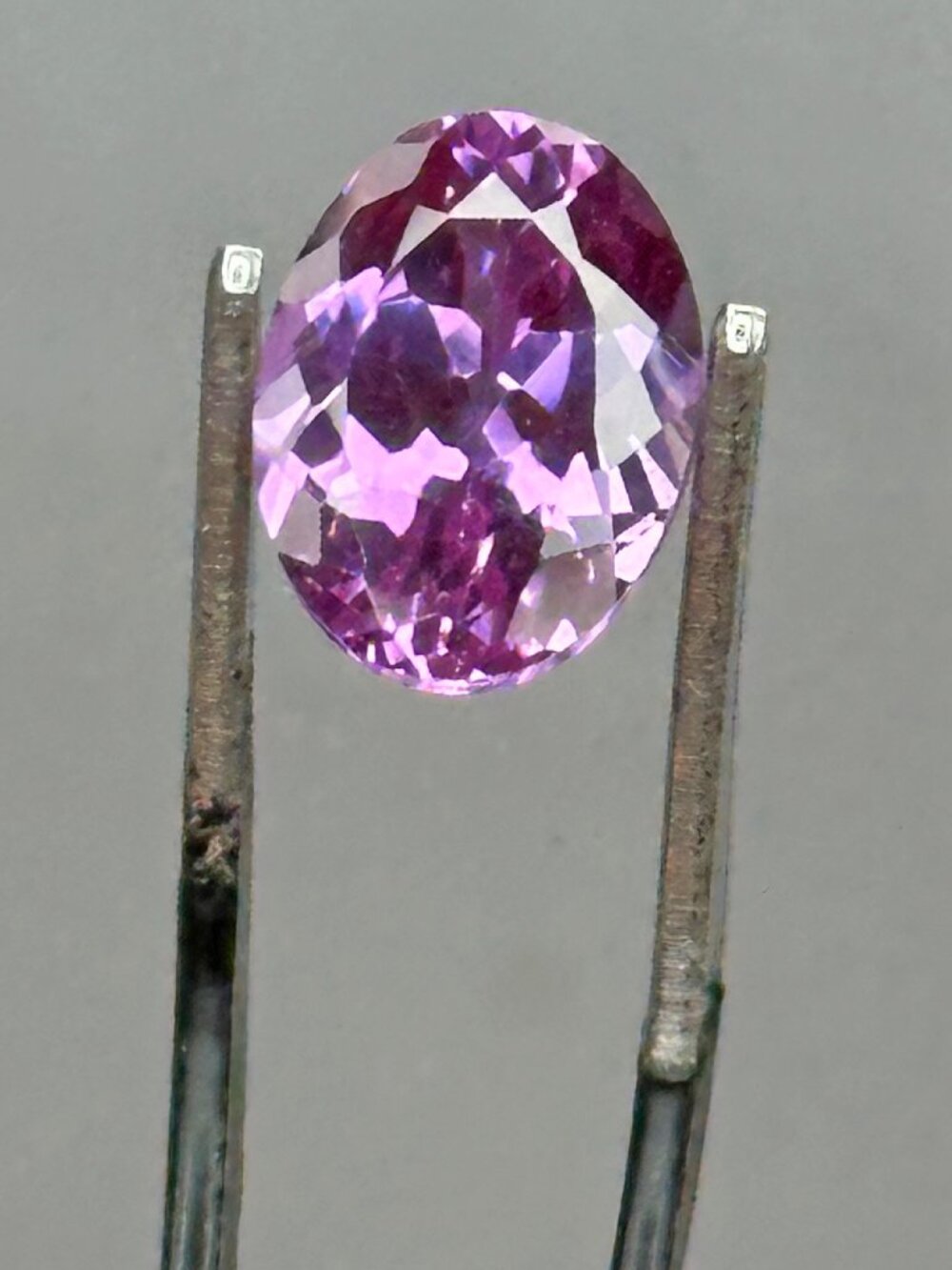 Certified Excellent Oval Kunzite Gem
